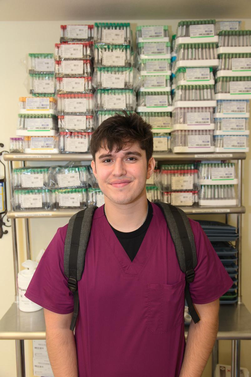 Benjamin Rubalcava, Student of the Month